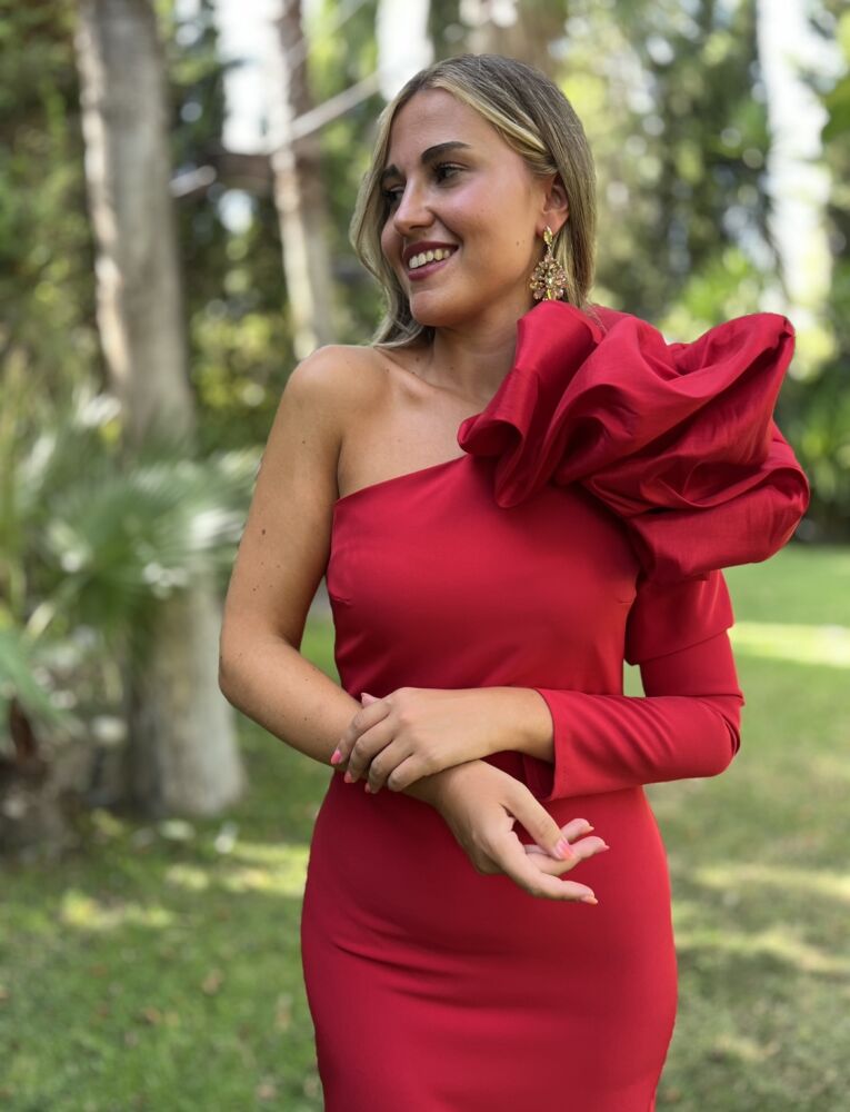 Vestido Nia Rojo